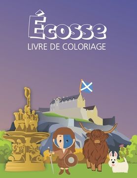 portada Écosse: Livre De Coloriage (en Francés)