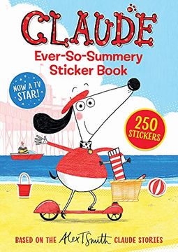 portada Claude Ever-So-Summery Sticker Book (Claude tv Tie-Ins) 