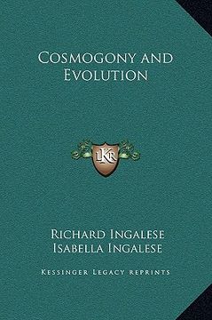 portada cosmogony and evolution (en Inglés)