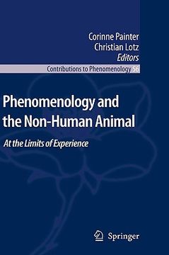 portada phenomenology and the non-human animal (en Inglés)
