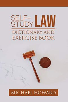 portada Self-Study law Dictionary and Exercise Book (Legal English Dictionaries) (en Inglés)