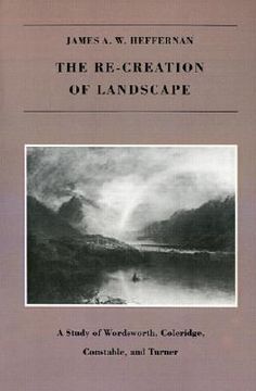 portada the re-creation of landscape: a study of wordsworth, coleridge, constable, and turner (en Inglés)