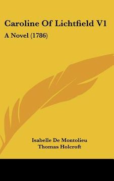 portada caroline of lichtfield v1: a novel (1786) (en Inglés)