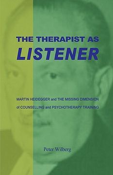 portada the therapist as listener (en Inglés)