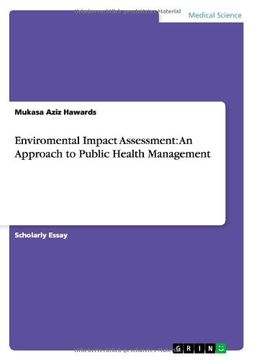 portada Enviromental Impact Assessment: An Approach to Public Health Management