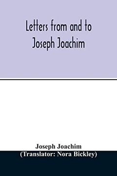 portada Letters From and to Joseph Joachim 