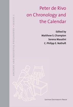 portada Peter de Rivo on Chronology and the Calendar 