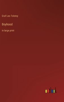 portada Boyhood: in large print