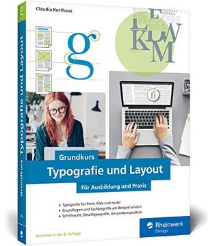 portada Grundkurs Typografie und Layout: Für Ausbildung, Studium und Praxis? Ausgabe 2020 (en Alemán)