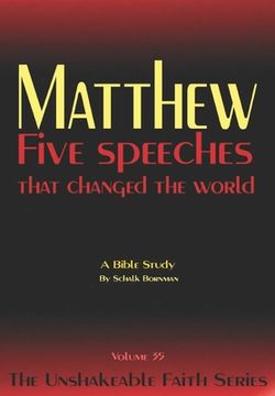 portada Matthew: Five speeches that changed the world (en Inglés)