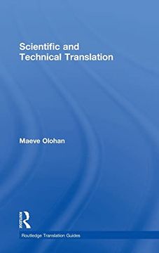 portada Scientific and Technical Translation (Routledge Translation Guides) (en Inglés)