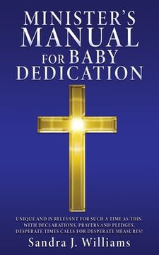 portada Minister's Manual for Baby Dedication (en Inglés)