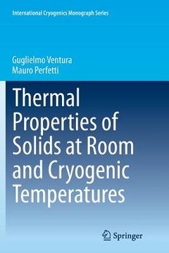 portada Thermal Properties of Solids at Room and Cryogenic Temperatures (en Inglés)