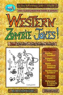 portada Western Zombie Jokes!: 100+ Clean Jokes for Teens and Adults (en Inglés)