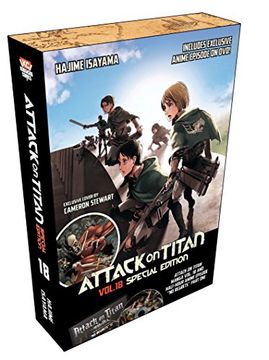 portada Attack on Titan 18 [With Dvd] 