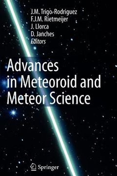 portada advances in meteoroid and meteor science (in English)