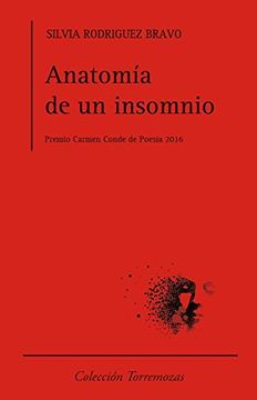 portada Anatomía de un insomnio: XXXIII Premio Carmen Conde