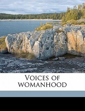 portada voices of womanhood (en Inglés)