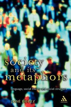 portada society and its metaphors (en Inglés)