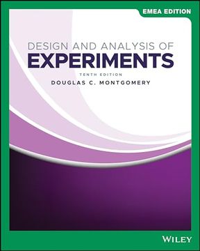 portada Design and Analysis of Experiments (en Inglés)