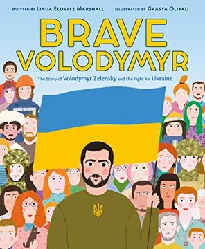 portada Brave Volodymyr: The Story of Volodymyr Zelensky and the Fight for Ukraine (en Inglés)