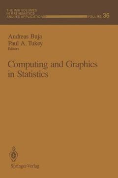 portada computing and graphics in statistics (en Inglés)