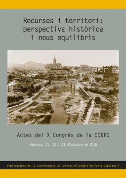 portada Recursos i Territori: Perspectiva Historica i Nous Equilibris