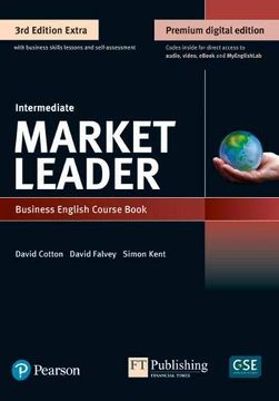 portada Market Leader 3e Extra Intermediate Course Book, , qr, mel & dvd Pack