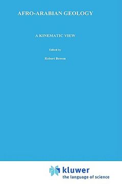 portada afro-arabian geology: a kinematic view (en Inglés)