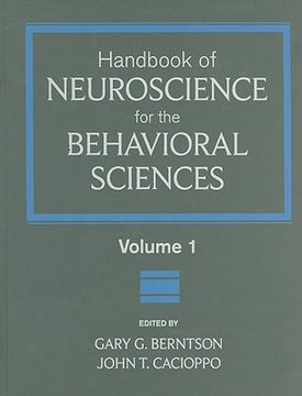 portada handbook of neuroscience for the behavioral sciences, volume one