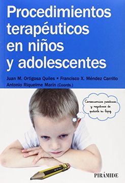 portada Procedimientos Terapéuticos en Niños y Adolescentes (in Spanish)