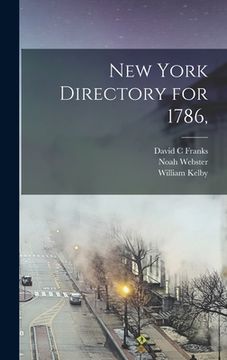 portada New York Directory for 1786, (en Inglés)