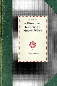 portada History and Description of Modern Wines (en Inglés)