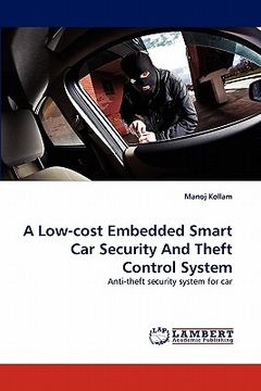 portada a low-cost embedded smart car security and theft control system (in English)