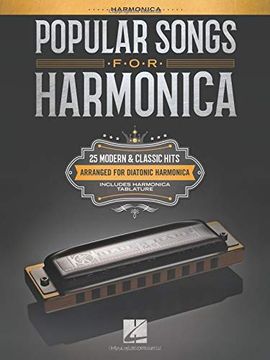 portada Popular Songs for Harmonica: 25 Modern & Classic Hits Arranged for Diatonic Harmonica