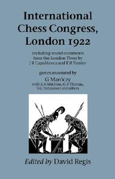 portada International Chess Congress, London 1922 (en Inglés)