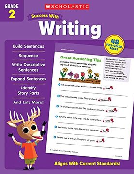 portada Scholastic Success With Writing Grade 2 Workbook 