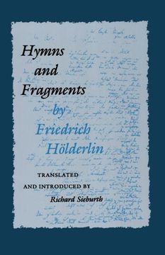 portada Hymns and Fragments (Lockert Library of Poetry in Translation) (in English)