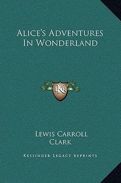 portada alice's adventures in wonderland