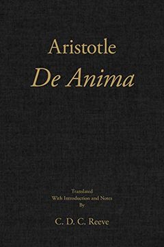 portada De Anima (The new Hackett Aristotle) (en Inglés)