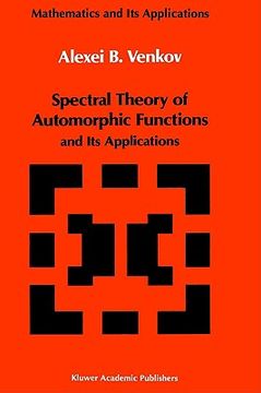 portada spectral theory of automorphic functions: and its applications (in English)