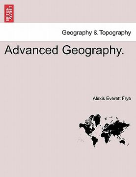 portada advanced geography. (in English)