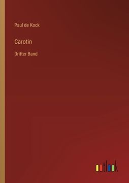 portada Carotin: Dritter Band (in German)