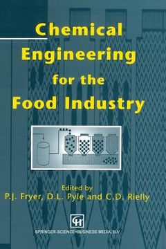 portada Chemical Engineering for the Food Industry (en Inglés)