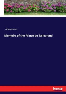 portada Memoirs of the Prince de Talleyrand