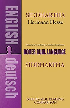 portada Siddhartha,A Dual-Language Book (in English)