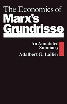 portada The Economics of Marx’S Grundrisse: An Annotated Summary (en Inglés)