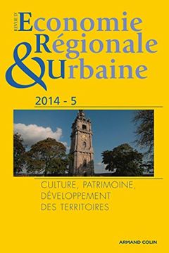 portada Revue D'économie Régionale & Urbaine (5/2014) Culture, Patrimoine, Développement des Territoires (Revue D'économie Régionale et Urbaine)