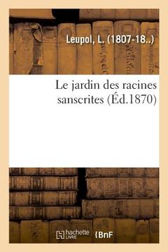 portada Le jardin des racines sanscrites (en Francés)