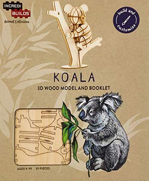 portada Incredibuilds Animal Collection: Koala (en Inglés)